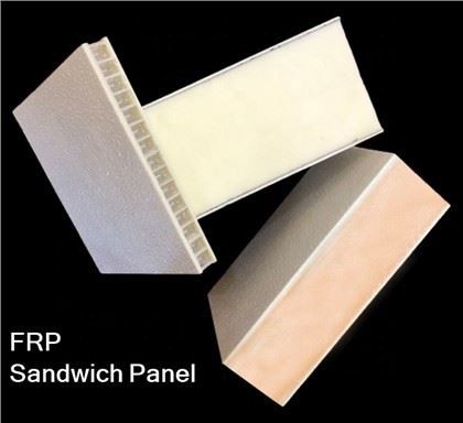 Painéal Ceapaire PU Xps EPS PET PP Honeycomb Frp Le haghaidh Trucail Cuisnithe RV Van Trailor